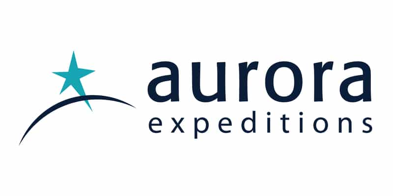 Aurora Expeditions Logo with Star and Arc Design Antarctica Expedition Cruises
